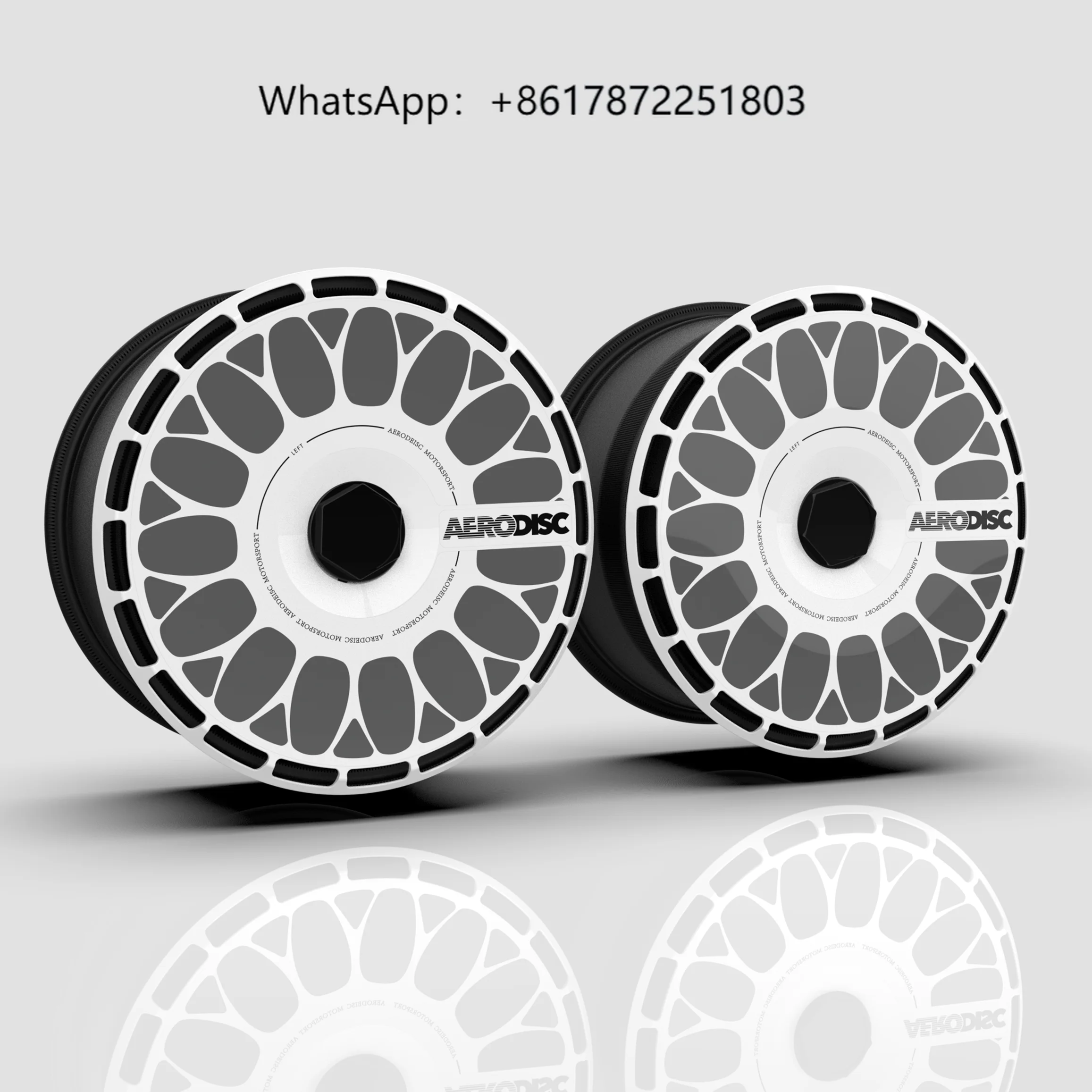 

Customizable 19 Inch ABS Aerodisc Design Rim Hub Cover Low MOQ Hot New Wheel Caps
