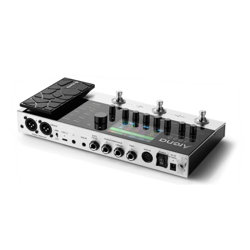 Multi-Effect Guitar Pedal Effect AMP Modeling LOOP CycleDonner with 150 Presets (50 Banks x 3 Presets) and 80 Hi-res Amp Models