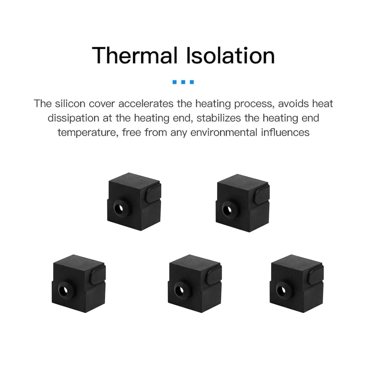 Creality Offizielle Ender 3 V3 SE Düsen 0,4 mm 5 Stück Hochgeschwindigkeits-Messingdüsen M6 Hotend-Extruderdüse für Ender 5 S1/Ender 7 – Detail 8