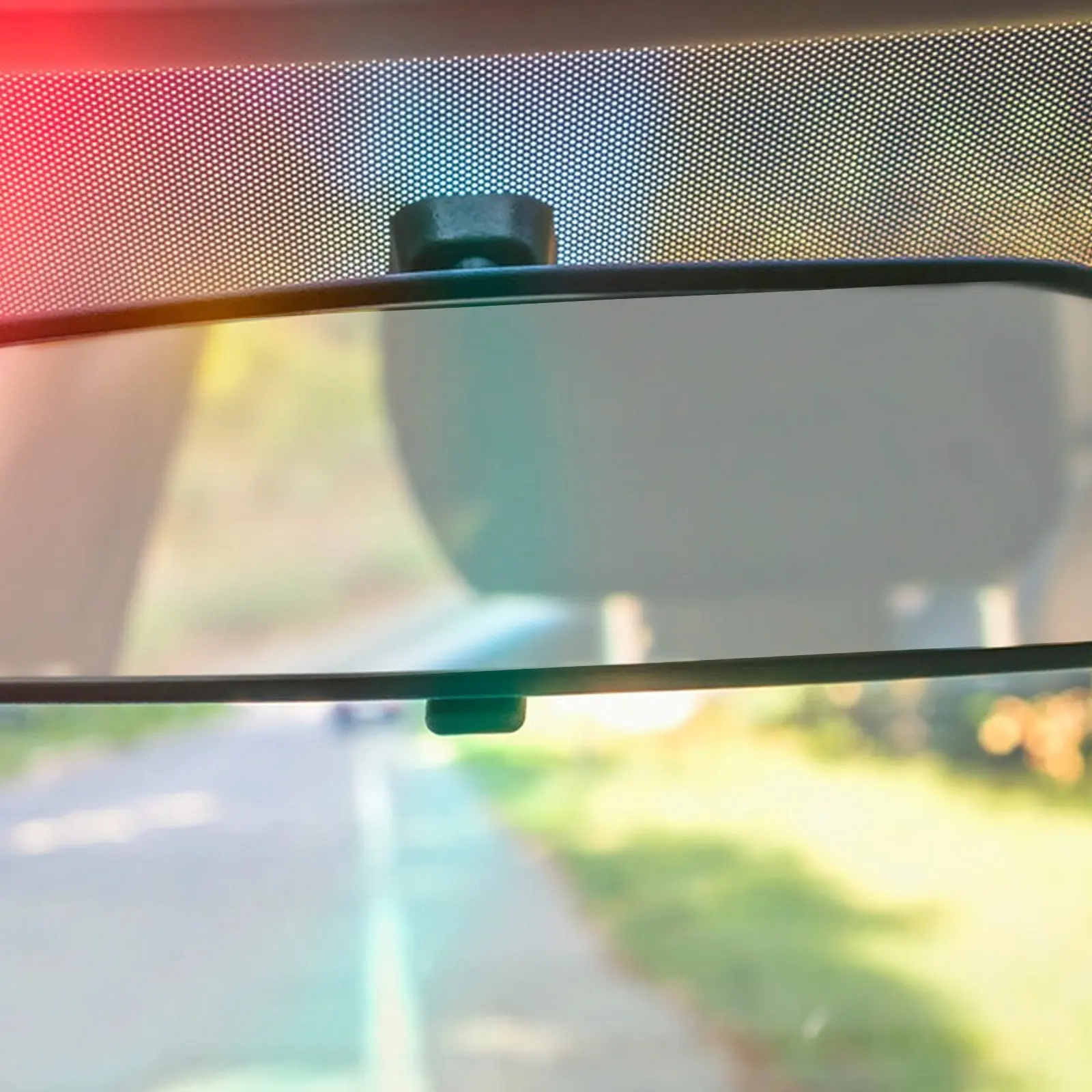 1Set Vehicle Interior Rearview Mirror Film Anti-Fog Anti-Glare Rainproof Clear Vision Enhanced Night Driving Safety Easy