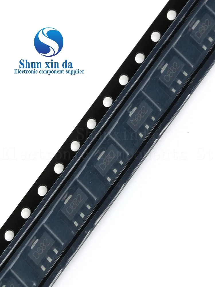 20PCS B772 D882 SOT-89 A1013 B1132 B1188 B1386 C2383 C2655 C3357 2SC4672 D1664 D1898 A1797 2SC2873 2SA1213 SMD Transistors