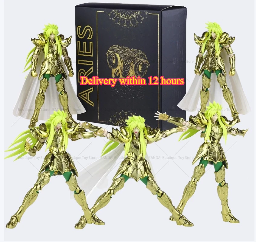 Spot ShineTime/ST Model Saint Seiya Myth Cloth EX Aries Aster Gold Lost Canvas/LC Zodiac Knight Action Figure Collection Gift