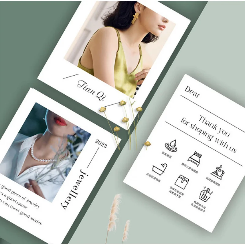 Customized. Pinduoduo After-Sales Card, Reward Card Sharing Pictures, Evaluation Card, Thank You Letter, Service Card