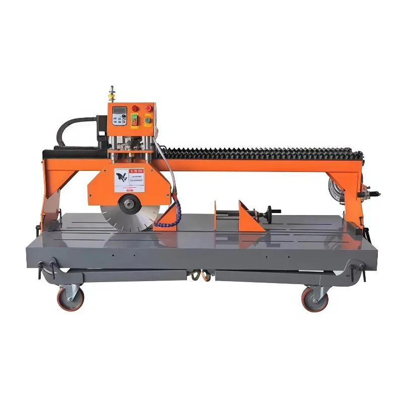 

Laser Infrared Stone Full-automatic Desktop Marble Granite Kerb Refractory Brick Cutting Machine