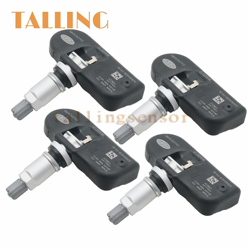 

4PCS 56053031AD TPMS Tire Pressure Sensor For Chrysler 200 300 Sebring Town&Country Dodge Jounrey Grand Caravan New 56053031AC