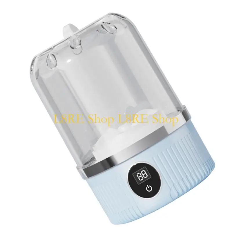 L8RE Miniature Rechargeable Clothes Washer for Delicates Socks and Towels Cordless Washing Machine Waterproof Laundry Device