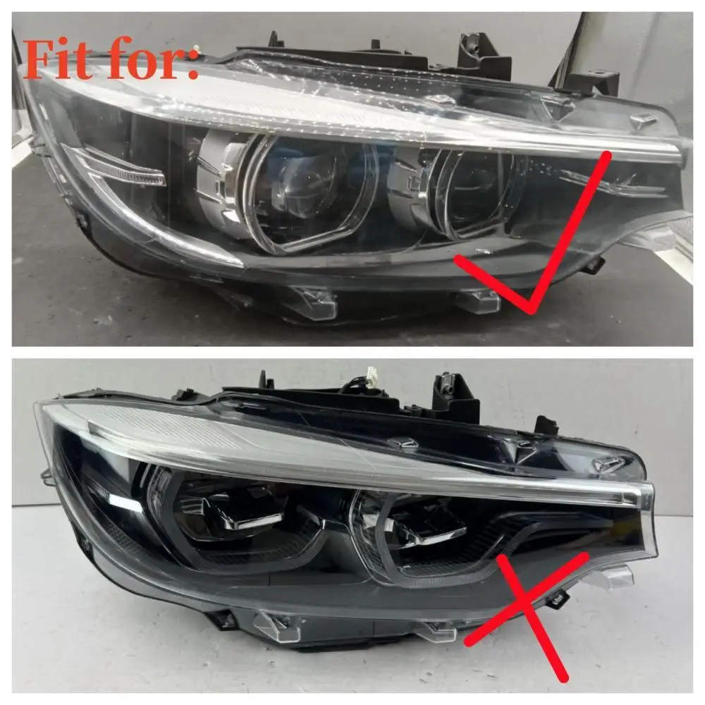 M3 M4 Blue Yellow DRL Angel Eyes For 2018 2019 2020 BMW M3 F80 F82 F32 F34 F36 LCI 420i 430i 440i LED Headlight LED Boards Set