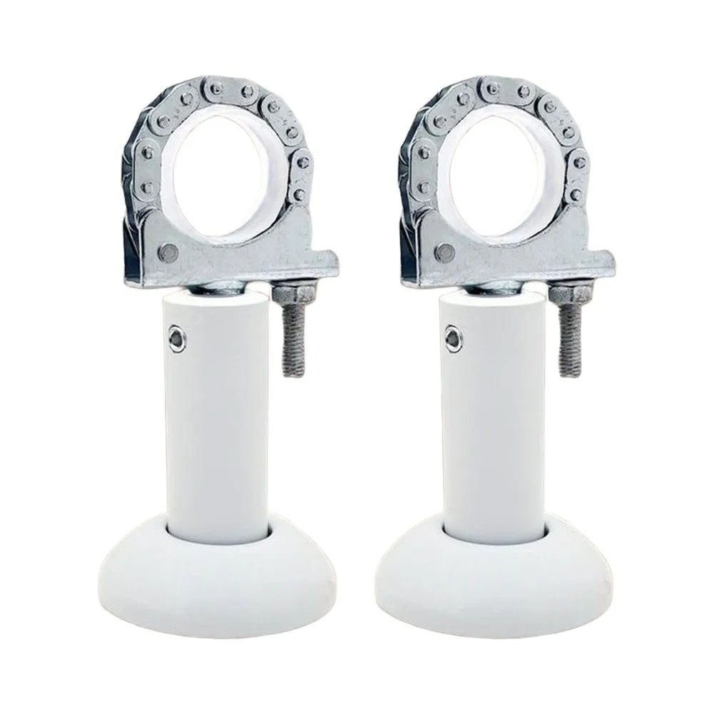 2PCS Radiator Support Stand Made of Steel for Die-Cast Aluminum Heating Units Radiator Bottom Distance 10-16cm Ground