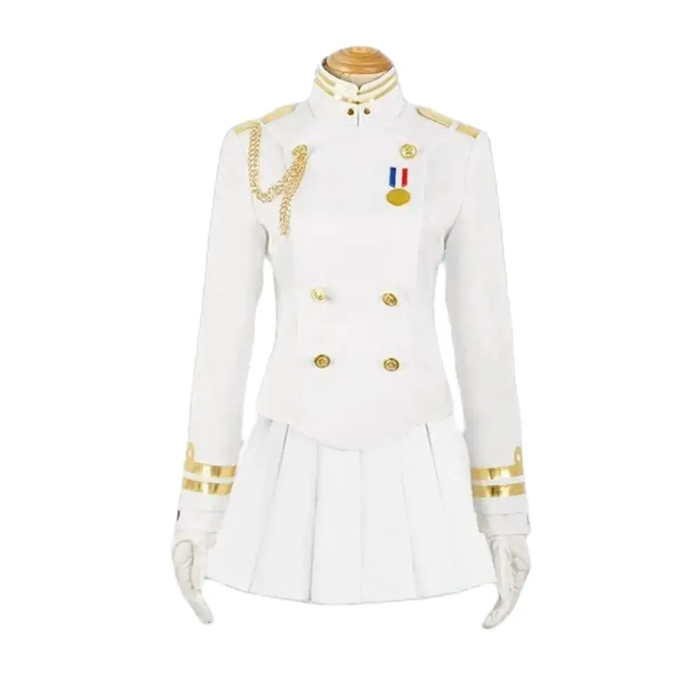 

Unisex Anime Cos IJN Takao School Uniform Cosplay Costumes Custom Size