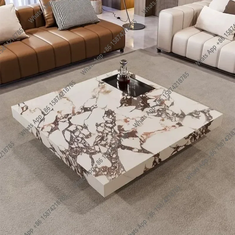 

ZL Aesthetic Display Coffee Table Multifunction Clear Frame Japanese Coffee Table Luxury Design Meuble De Salon Home Furniture X