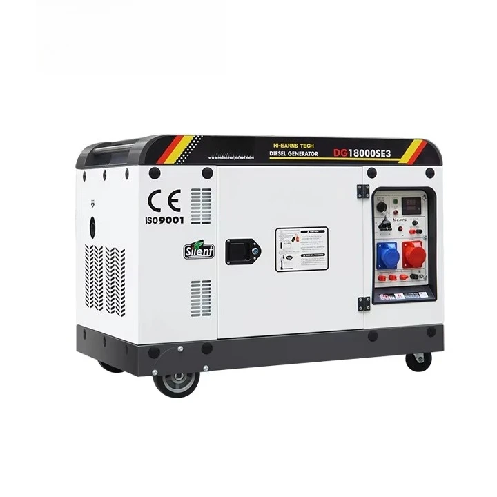 DG18000SE Hiearns New Model 12KW Three Phase diesel Generator