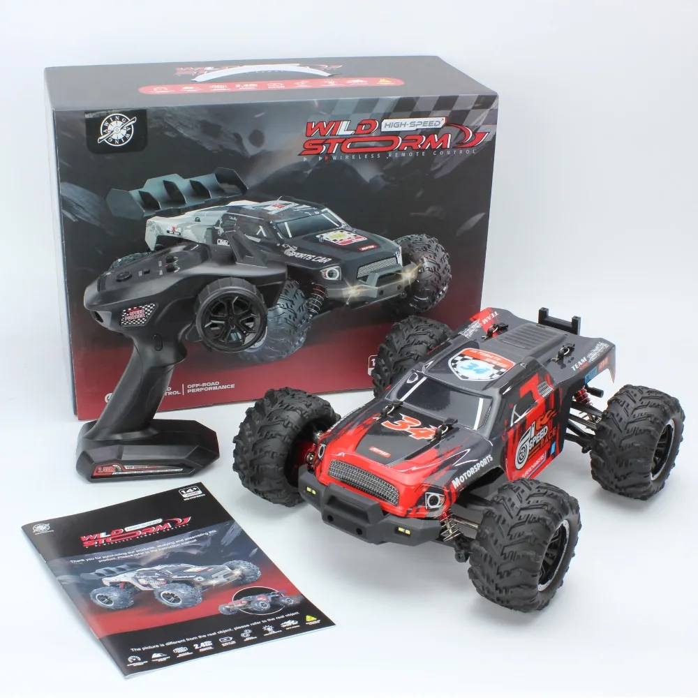 

4WD remote control car 50Km/h professional brushless high-speed off-road climbing car racing/all-terrain/motorcycle equipment