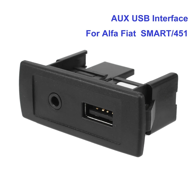 Interfaccia USB AUX per Alfa Fiat Lancia Mercedes-Benz SMART/451