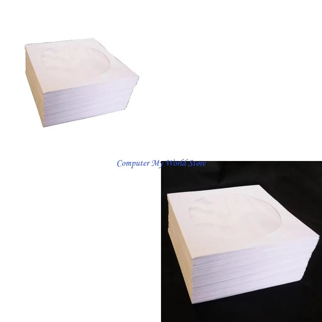 

50 рукава Mini Paper DVD -лоскут для конверта крышки корпуса