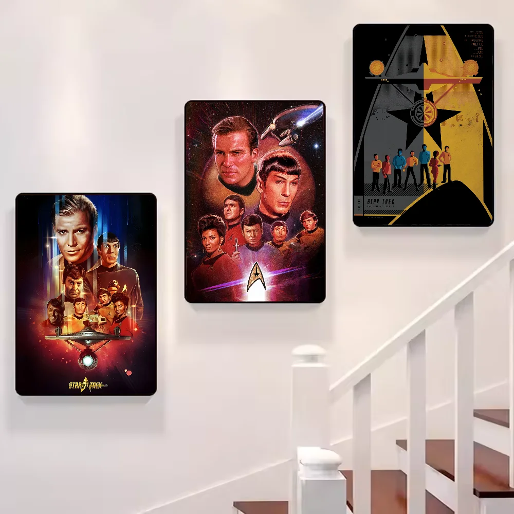 Poster Classic Movie S-Star T-Trek Poster HD art sticky wall waterproof home living room bedroom bar aesthetic decoration - Image 2