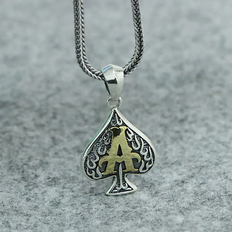 

Оптовые модные и персонализированные ювелирные подвески из стерлингового серебра S925 для мужчин и женщин с креативными пиками Модное ожерелье