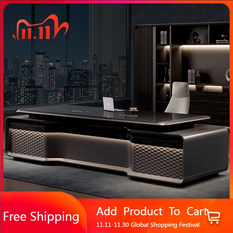 

Computer Study Office Desk Wooden Executive Storage Design Office Desk Lshaped Organizers Escritorio Oficina Trendy Furniture