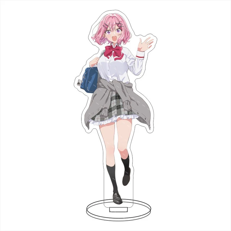 Anime There's No Freaking Way I'll Be Your Lover! Unless Acrylic Stand Figure Stand Plate Cosplay Prop Decor Cartoons Present
