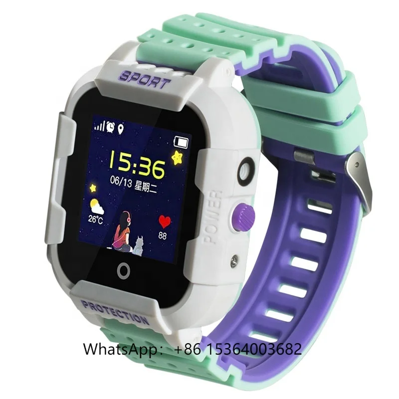 

TJXL-KT03 IP67 2019 Waterproof Camera GPS GSM Android Student Kids Smart Watch
