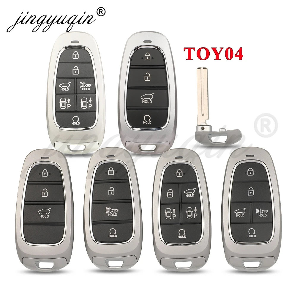 for Hyundai Azera Staria Tucson Prime Nexo DN8 PALISADE Solaris Sonata Santa Fe NX4 Grandeur Atos Car Key Fob Case Shell Housing