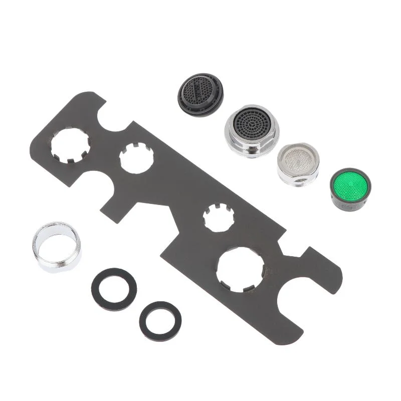 9 In 1 Faucet Aerator Removal Wrench Set Universal Spanner With Tap Nozzle Replacement Parts For Bathroom Kitchen Repair