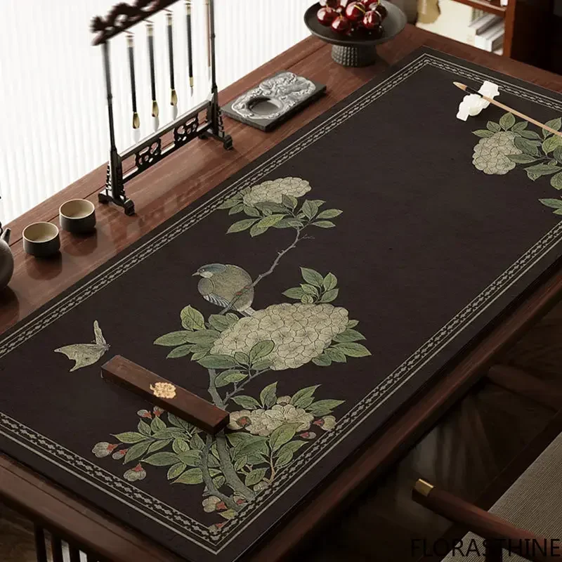 Chinese-style Calligraphy Felt Mat for Painting and Calligraphy Writing Words Brush Washable Pad Cloth Desk Protector Art Tools