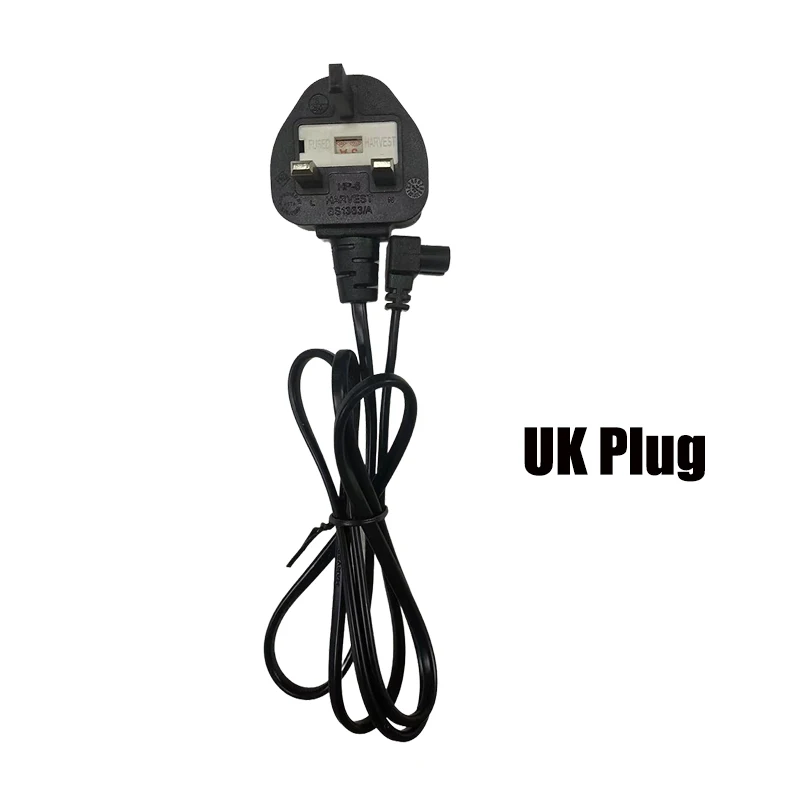 HY300 projector 1.2m 3m original extended power cord, AC cable extension , cable charging HY320 projector EU US AU UK Plug