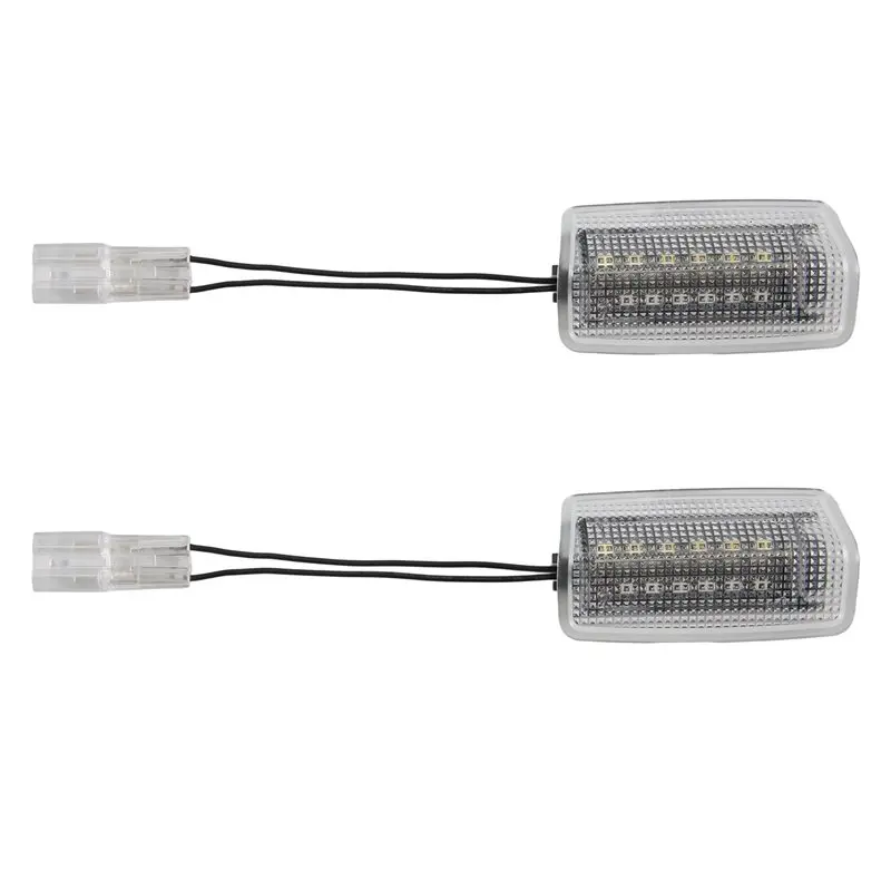 Hot Selling-White Red Car Led Door Courtesy Light For Toyota Wish Prius Camry Alphard Isis Estima For Lexus Is250 Rx350,White Re