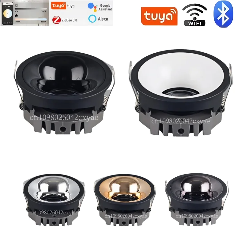 

Doodle Smart Zigbee 3.0 dimmable LED downlights COB spotlights Embedded ceiling lights sky lights living room interior lighting