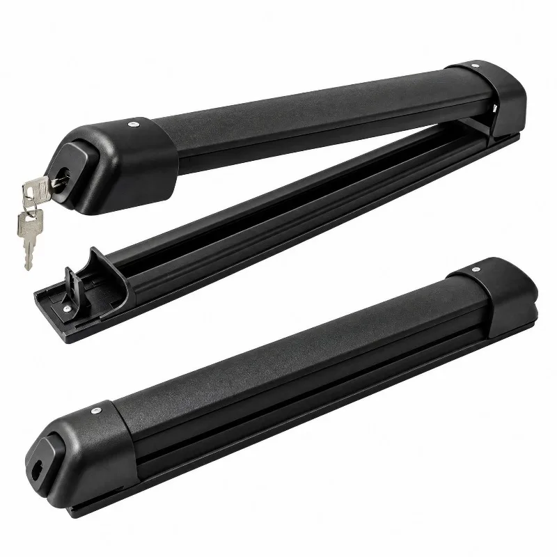 Aluminum alloy roof rack, multi-functional expansion rack, outdoor surfing, snowboard, fishing rod clip, universal crossbar