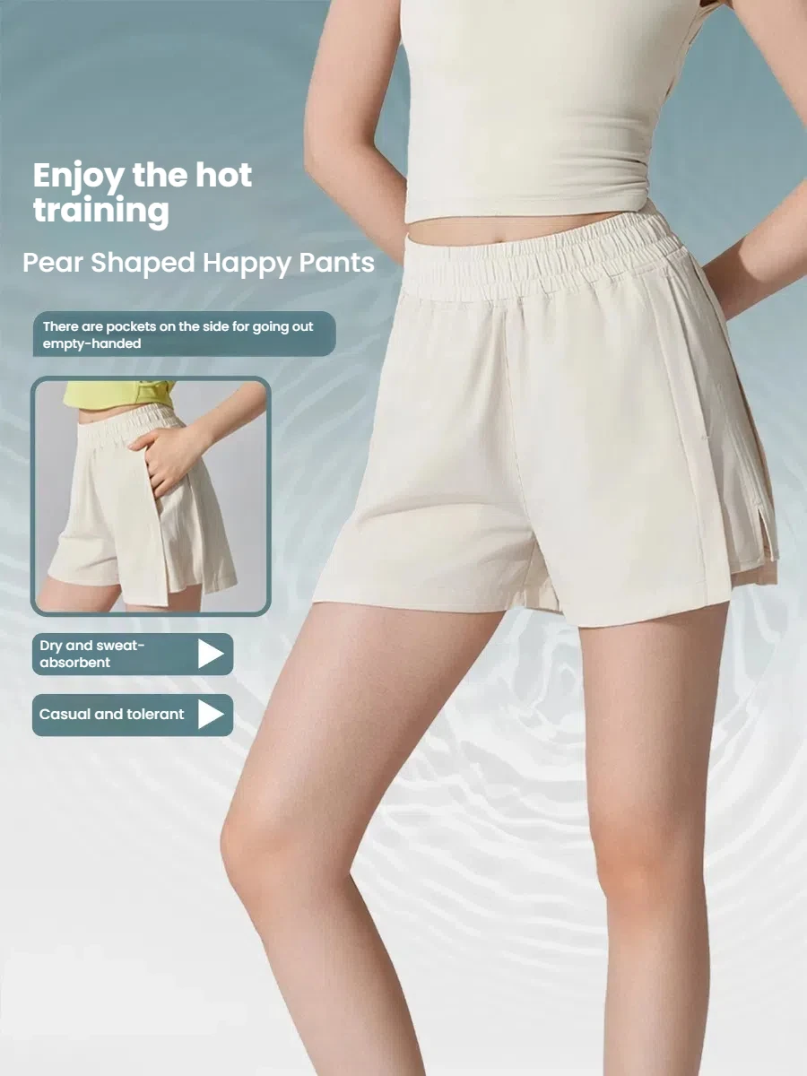 New Women's Loose Yoga Shorts for Running Gym Fitness Quick-Dry breathable sports shorts for all seasons Woman clothing