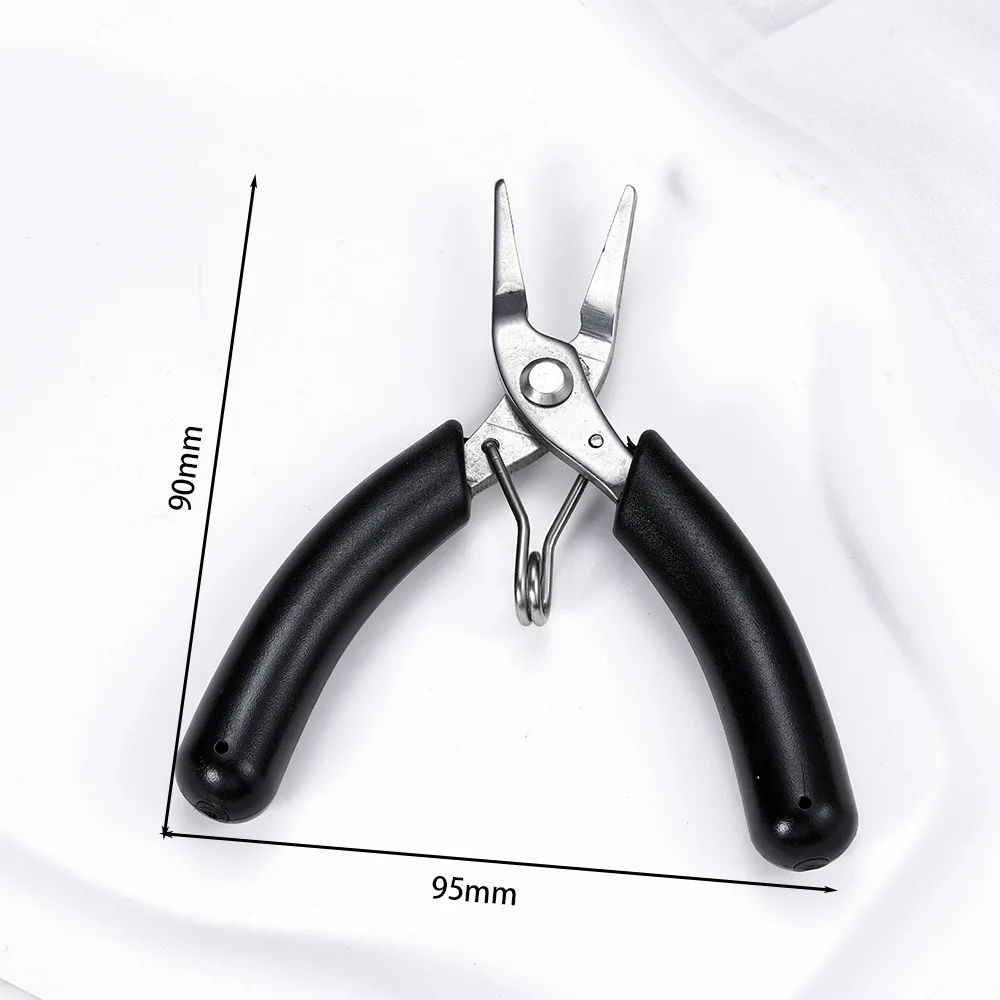 1Pcs New Stainless Steel Palm Pliers Toothless Pointed Nose Pliers Diagonal Mouth Pliers, Small DIY Model Pliers Jewelry Pliers