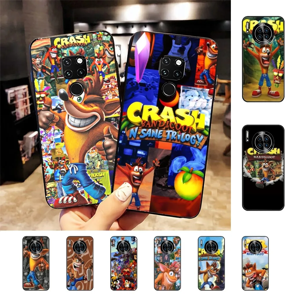 

Crash Bandicoot Game Phone Case For Huawei Mate 10 20 30 40 50 lite pro Nova 3 3i 5 6 SE 7 pro 7SE