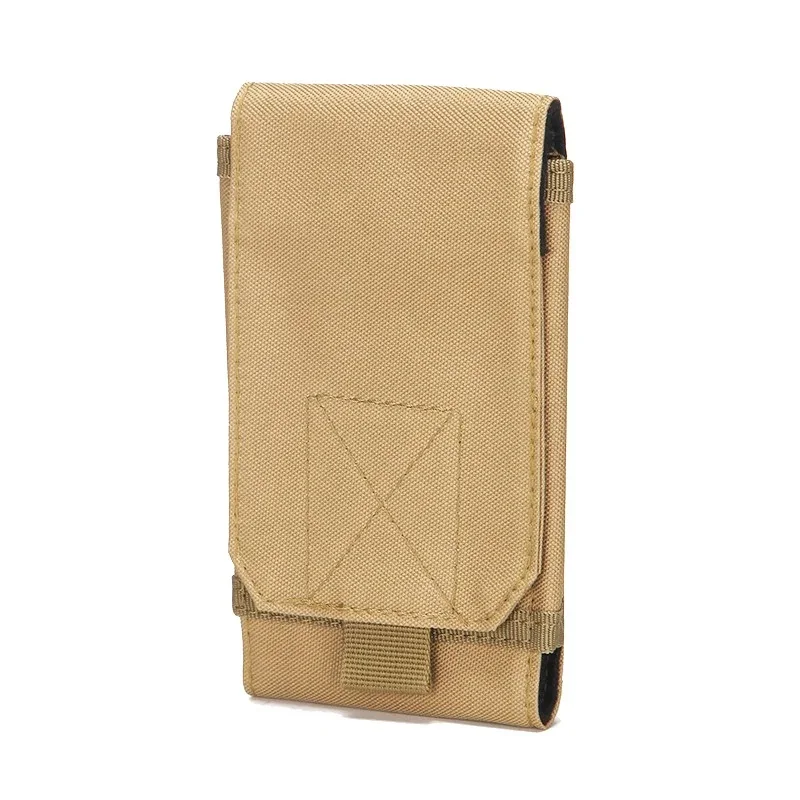 Molle Universal Cell Phone Waist Pouch Outdoor Tactical Mobile Phone Bag Running Camping Hunting Accessory Pouch