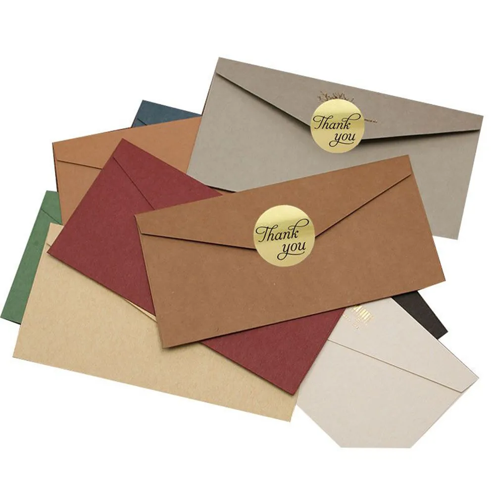 

1000Pcs Adhesive Round Label Sticker Premium Material Warm-Hearted Thank You Label Perfect Sealing Cookies Candy Bakery Gift