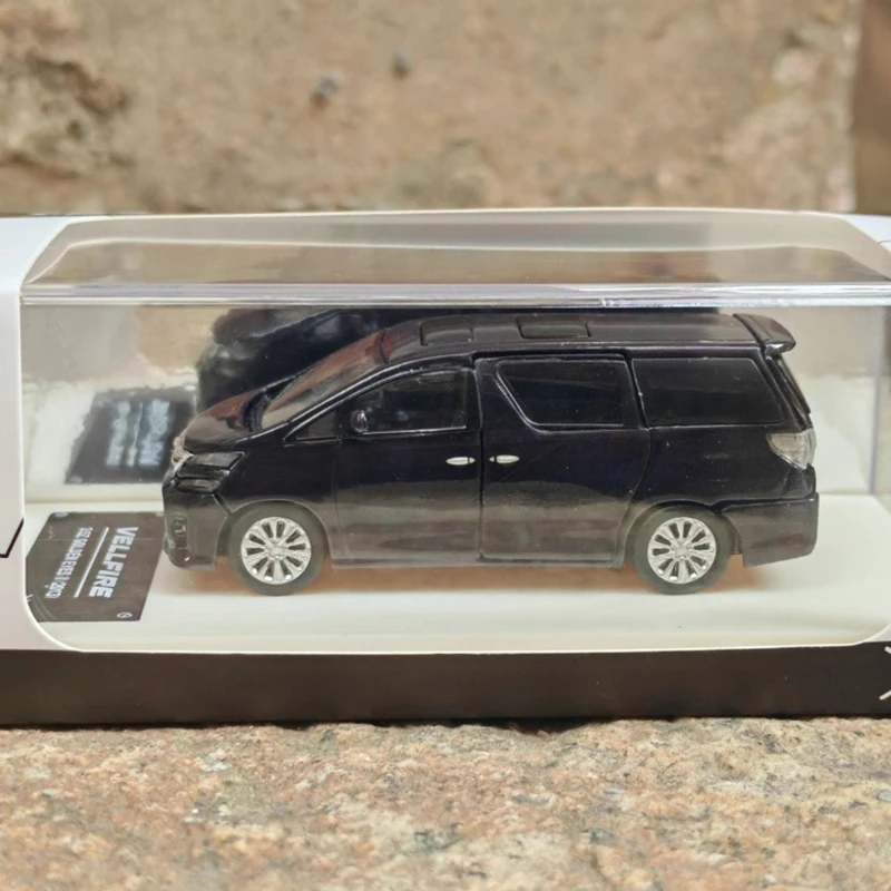 BBS 1:64 مقياس 2013 Vellfire 3.5Z GOLDEN EYES II نموذج سيارة مصنوع من خليط معدني هدية تذكارية للكبار عرض ثابت