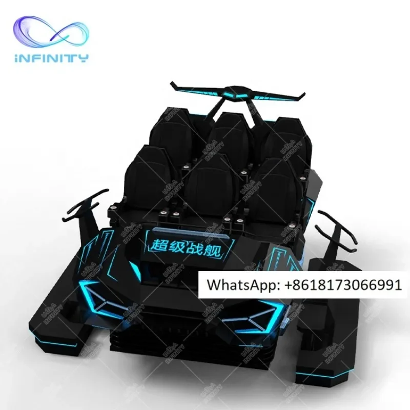 Simulador de Movimiento 360 VR para Atracciones, Sala de Realidad Virtual, Zona de Juegos, Centro de Juegos VR, Sala de Realidad Virtual Arcade
