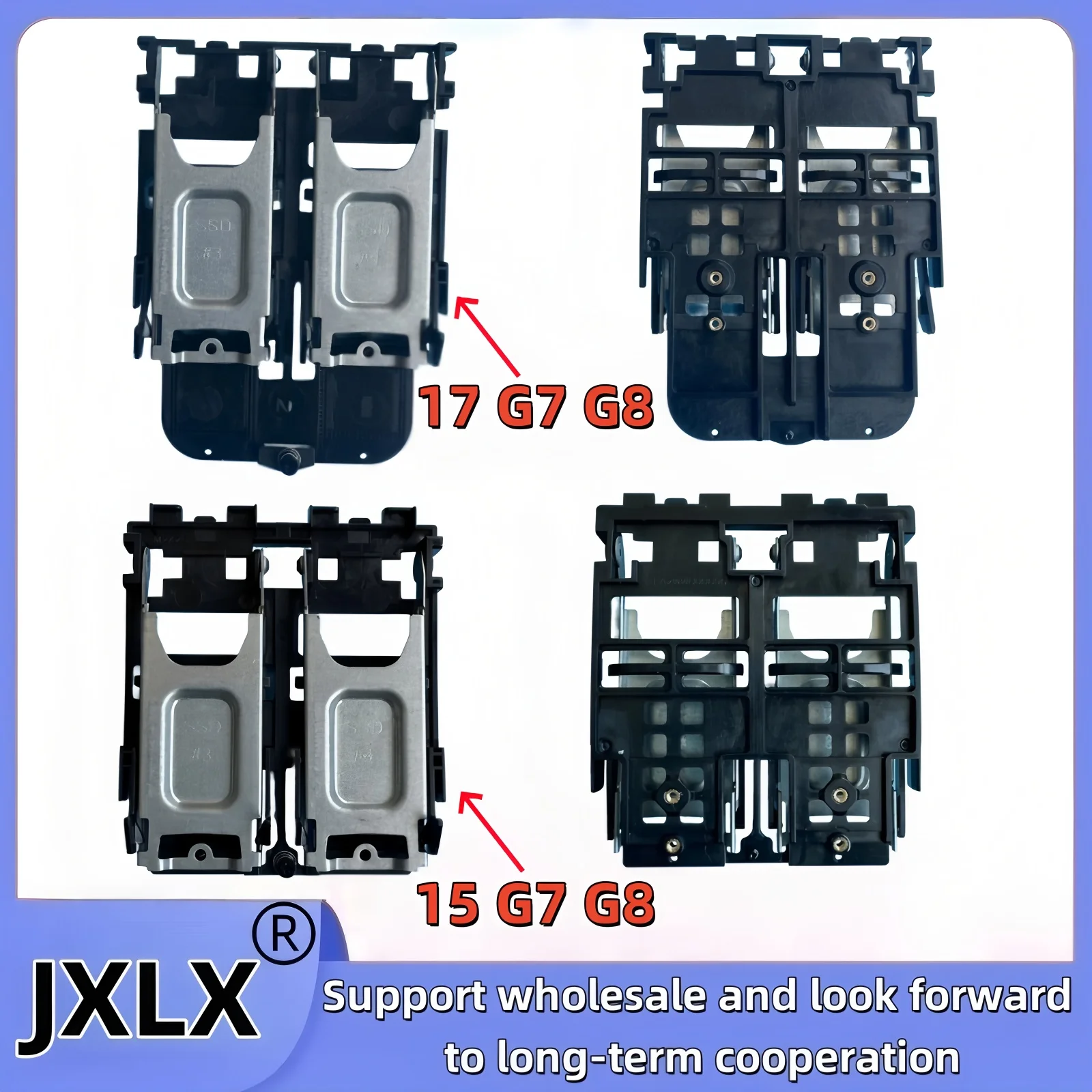 JXLX® New for HP ZBook Fury 15 17 G7 G8 M.2 SSD3 SSD4 Laptop Solid State Drive Bracket