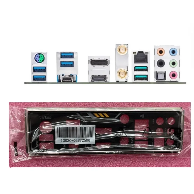 I/O IO Shield ด้านหลังแผ่นสําหรับ Asus TUF GAMING X570-PLUS (WI-FI) เมนบอร์ด Bezel Baffle