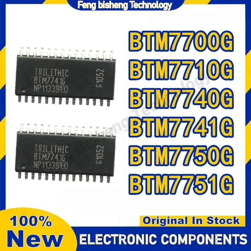 

5PCS BTM7700G BTM7710G BTM7740G BTM7741G BTM7750G BTM7751G sop-28 Chipset New Original in stock