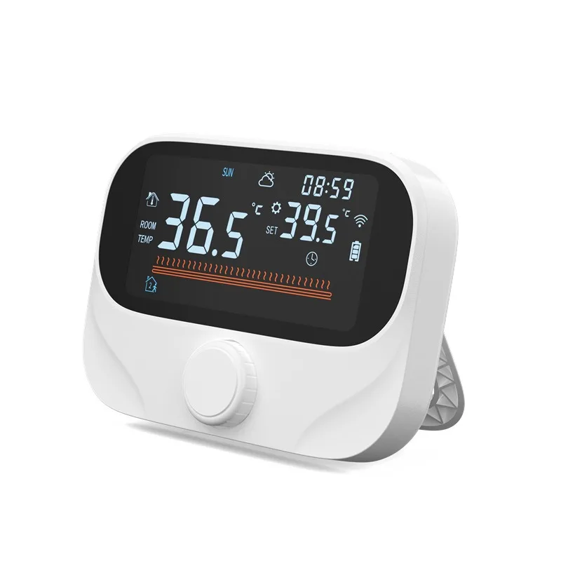 Wireless one-to-one, furnace thermostat, wiring-free thermostat