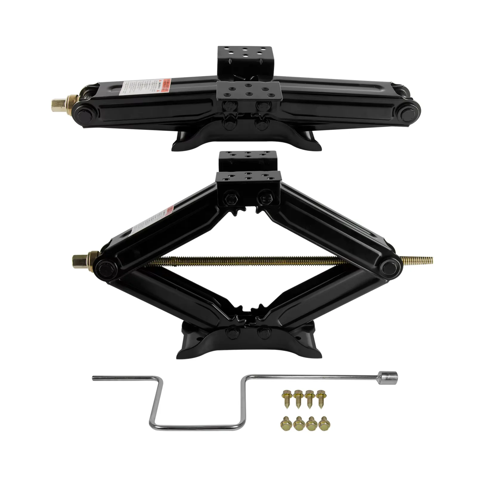 Car RV Jack Mini Hydraulic Scissor Jack With Hand Crank Portable Quick Manual Lift for Camper RV VAN SUV Truck