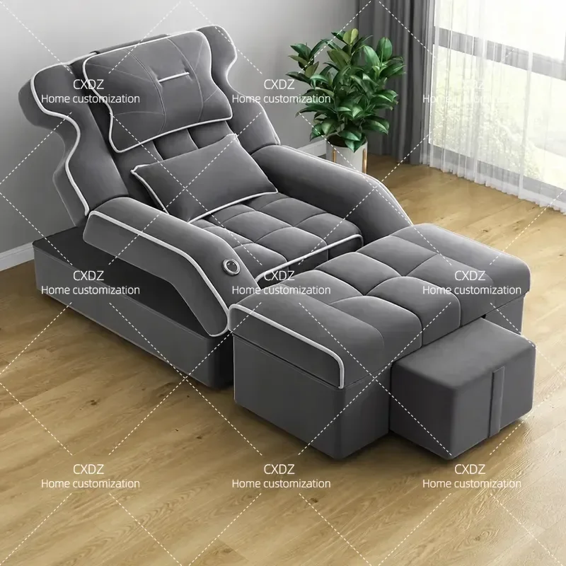 Electric Foot Bath Sofa Integrated Foot Washing and Soaking Bed for Pedicure and Foot Therapy
