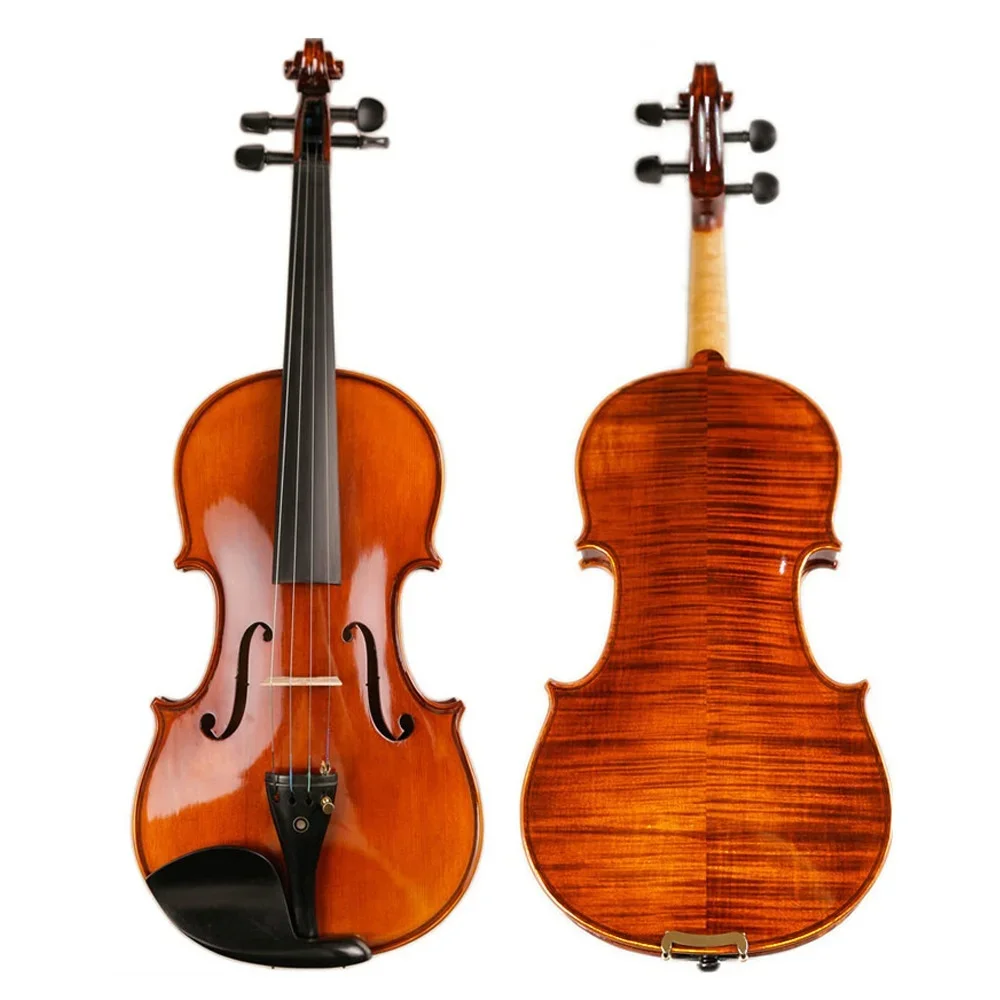 Handmade Violin Multi-dimension High Quality Ebony Maple Imported Rosin Tergum VIOLIN