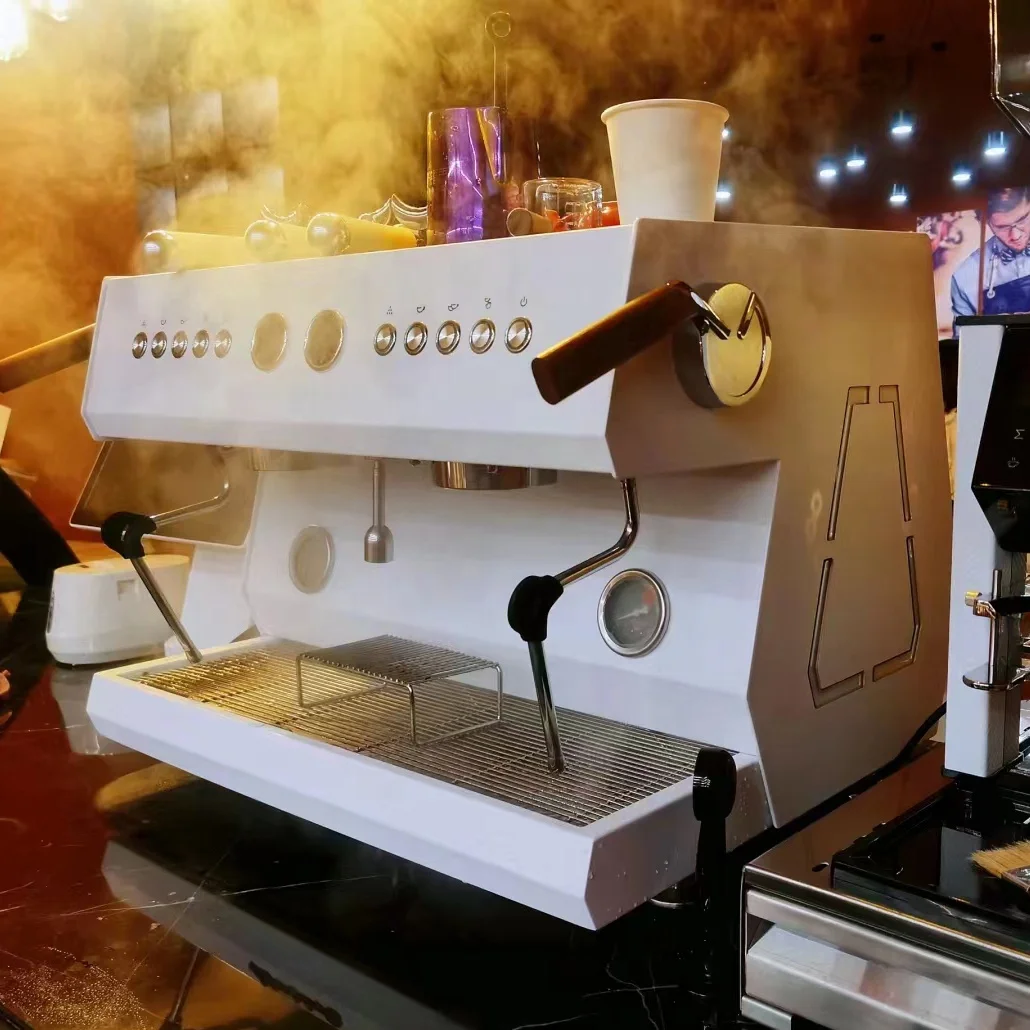 Discount! 2 Groups Commercial Coffee Machine Professional Automatic Express Espresso Machine Coffee Maker for Business