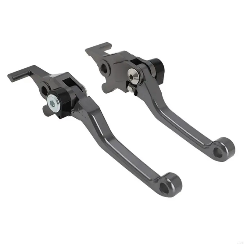 M76E Motorrad-Hebelset für die tägliche Reparatur, Ersatzpaar, gebogene Brems- und Steuerhebel für den regelmäßigen – Detail 2