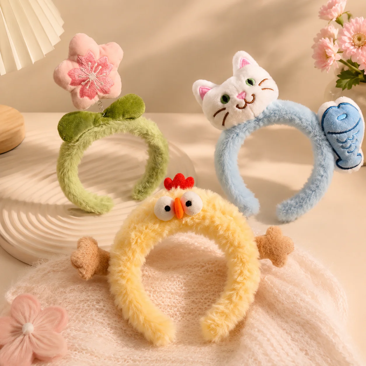 ที่คาดผมลายการ์ตูนสัตว์น่ารักส - Women Accessories Online บทวิจารณ์และราคา