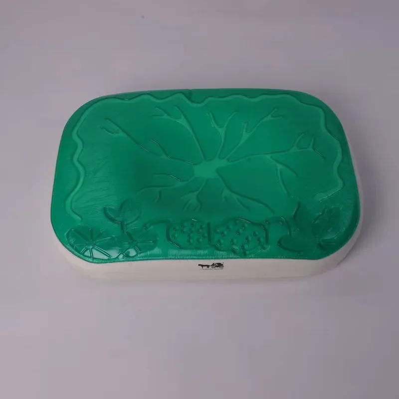 Cooling Gel Memory Foam Pillow Core Lotus Leaf Design Breathable Summer Sleep Support Neck Pain Relief Ergonomic Bedding