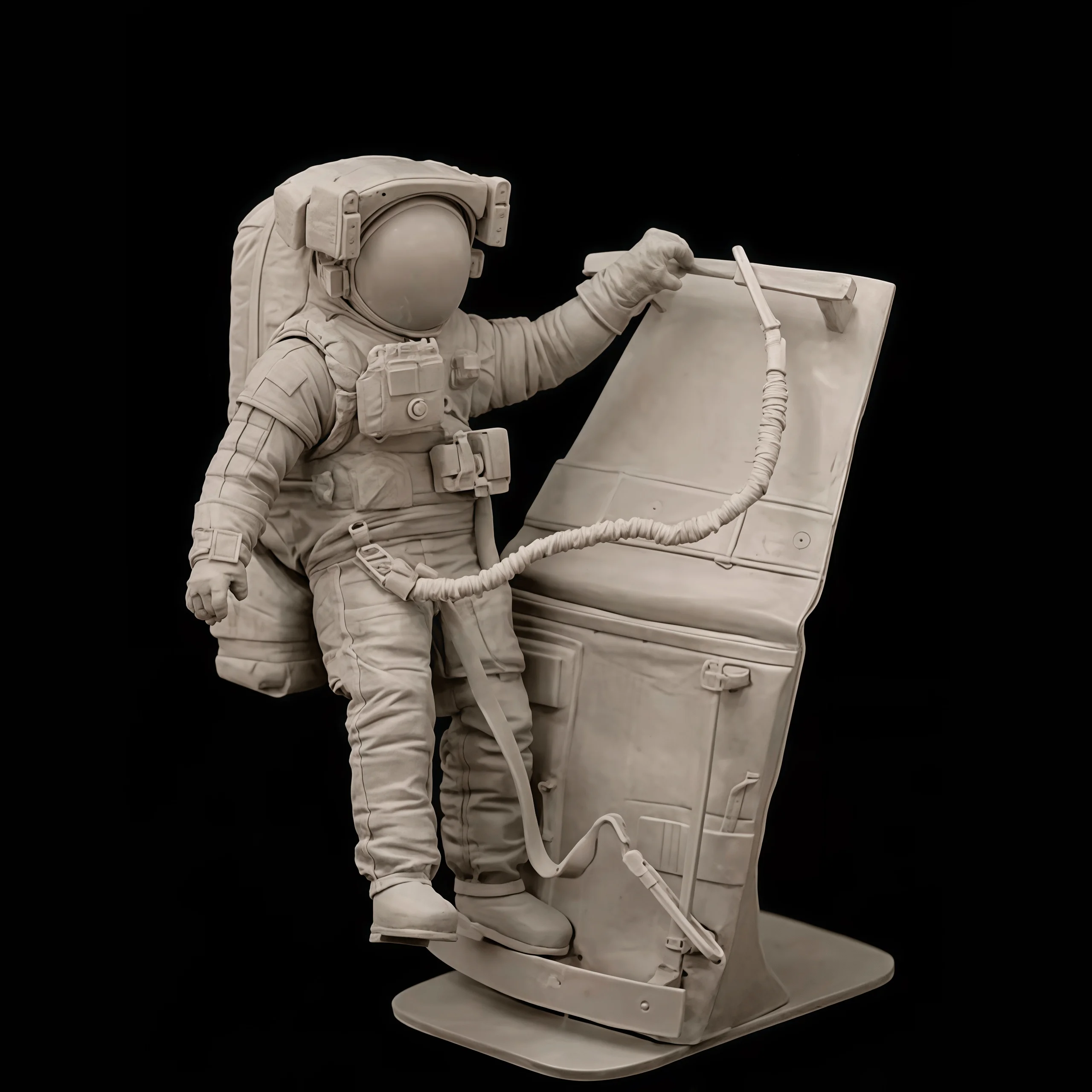 

1:24 Cast Resin Model Assembly Kit, GK, Space Astronaut, Unpainted, Requires Assembly