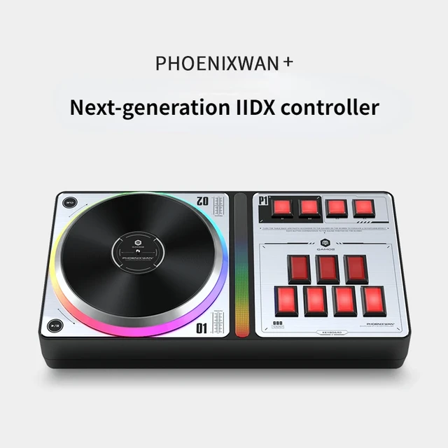 PHOENIXWAN Gamepad Gaming Controller Next-generation DIY for Beatmania IIDX  BMS G2R LR2 Rhythm Game Controller - AliExpress 44